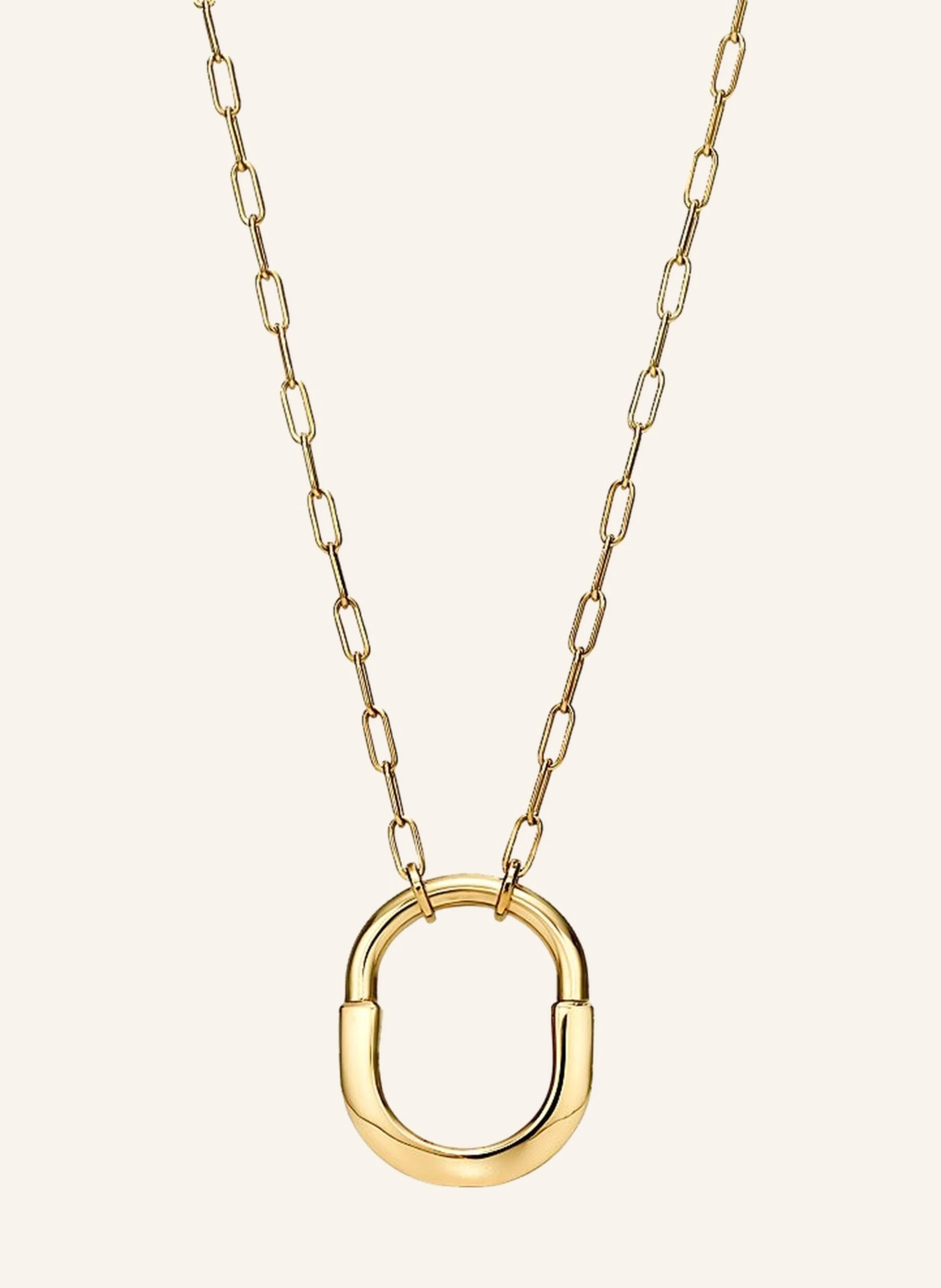 TIFFANY & Co. Tiffany Lock ANHÄNGER aus 18 Karat Gelbgold