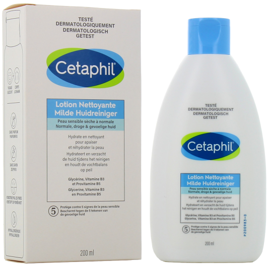 Cetaphil Lotion nettoyante peau sèche - Pharmacie des Drakkars