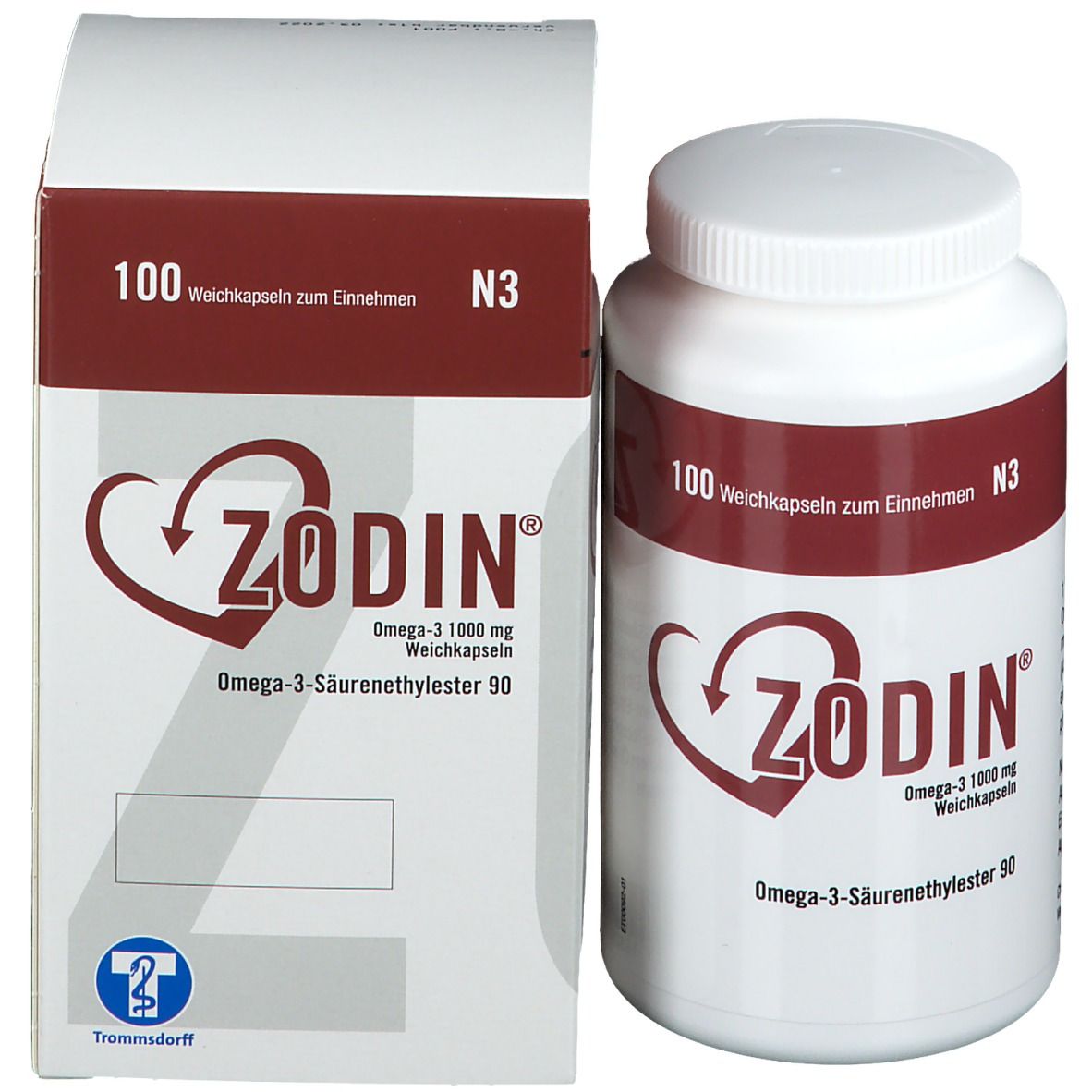 Zodin Omega-3 1.000 mg