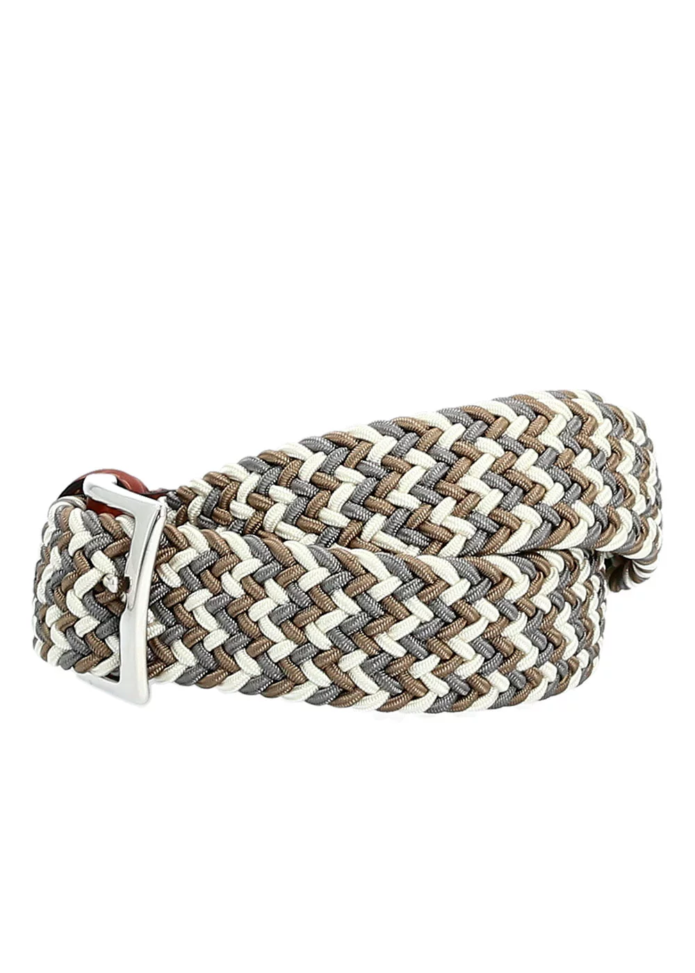 CEINTURE WILSON TRESSE STRECH BEIGE