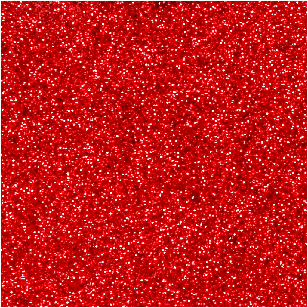 Glitterlijm Rood, 25 ml