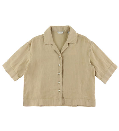 GANT Skjorte - H?r - Boxy - Dry Sand