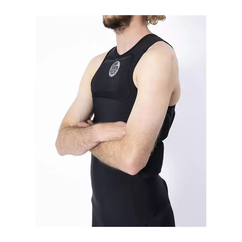 Combinaison shorty impact RIPCURL Big Wave Short John Black