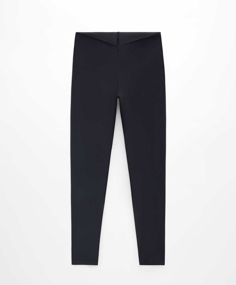 Leggings de toque leve até o tornozelo, 65 cm