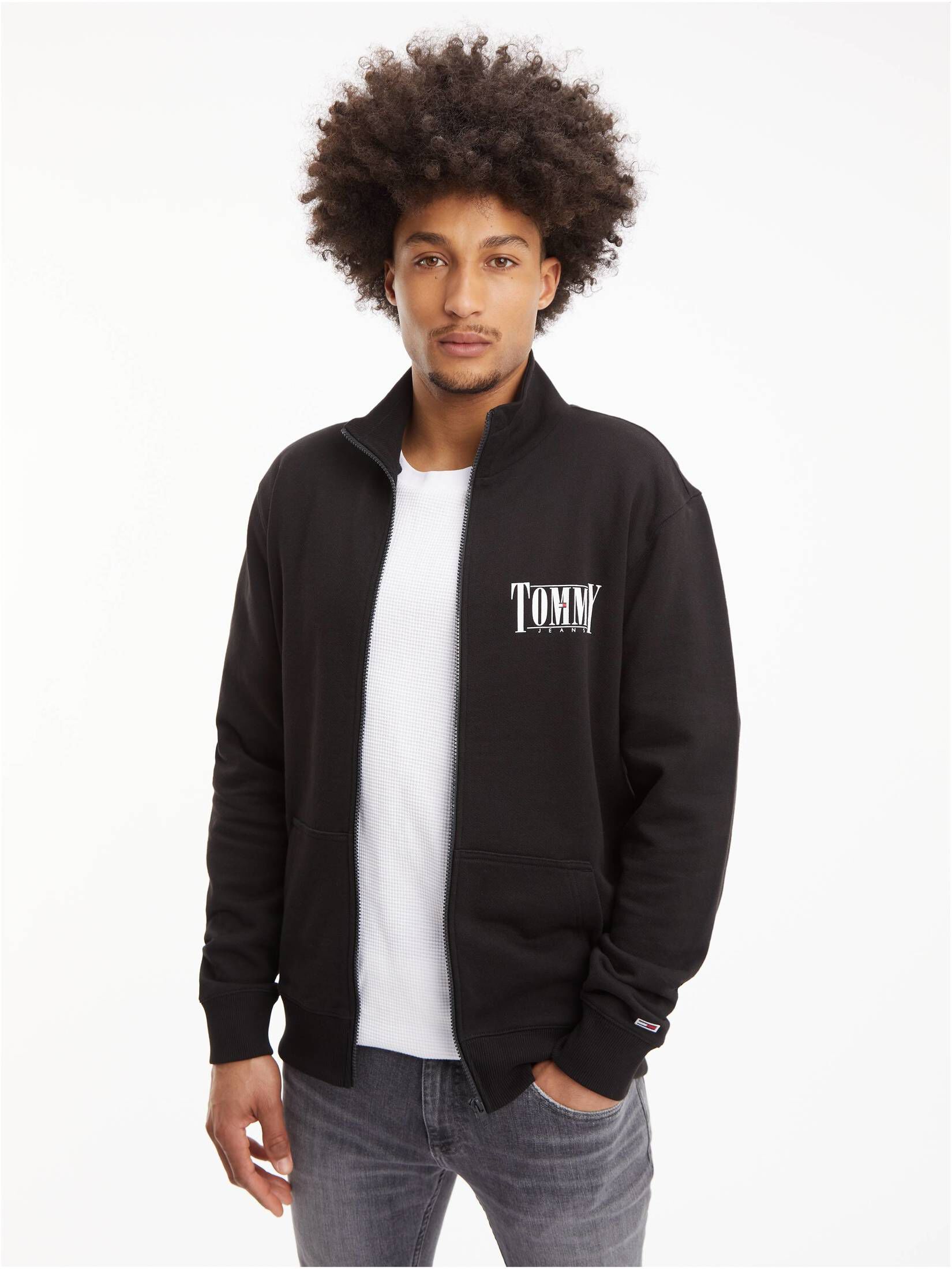 Tommy Jeans| Herren Sweatjacke TJM ESSENTIAL GRAPHIC TRACK
