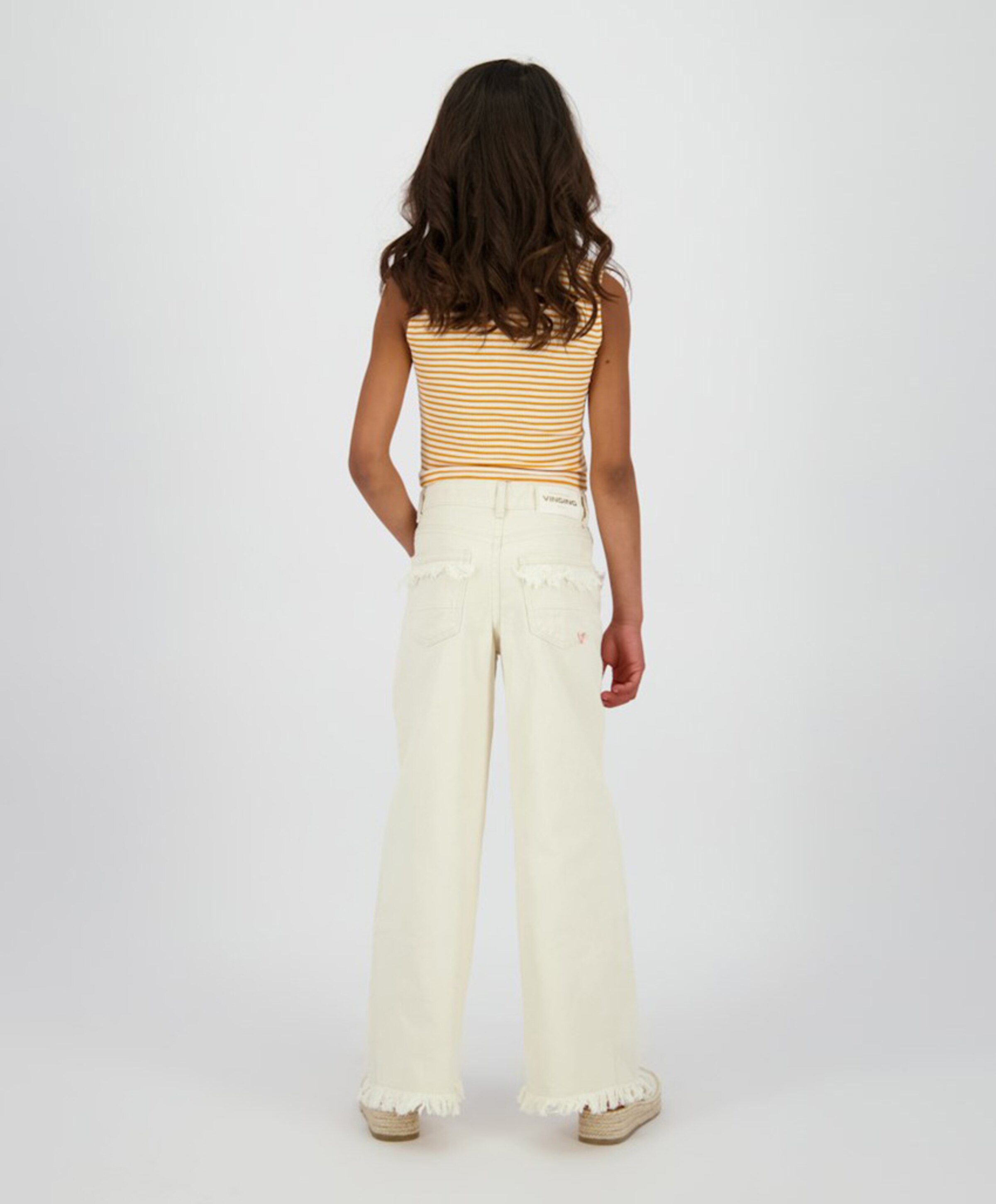 Vingino Cassie Special meisjes jeans ecru