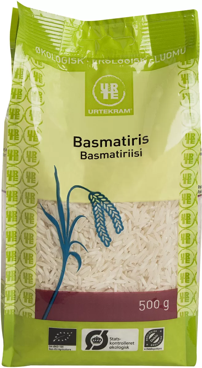 Urtekram Ris basmati hvide Ø - 500 gr