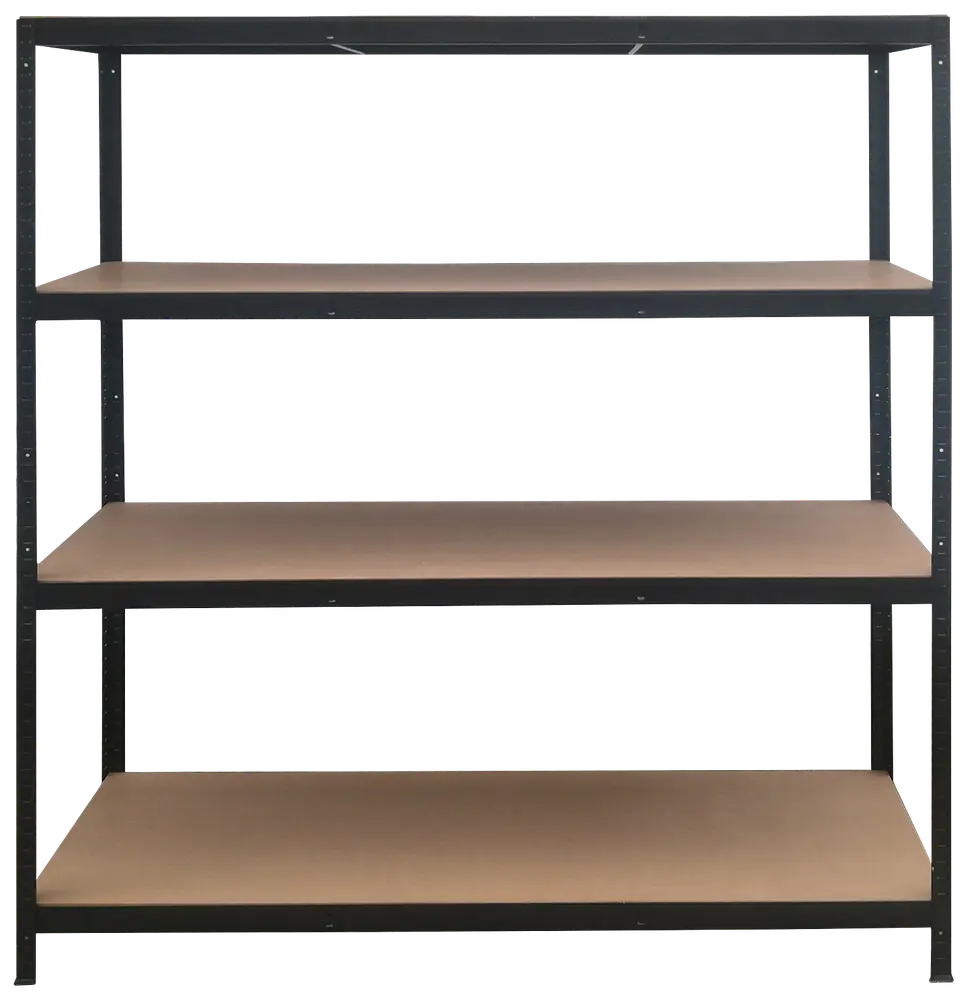 Rockfort Stålreol 4 hylder 180 x 160 x 60 cm