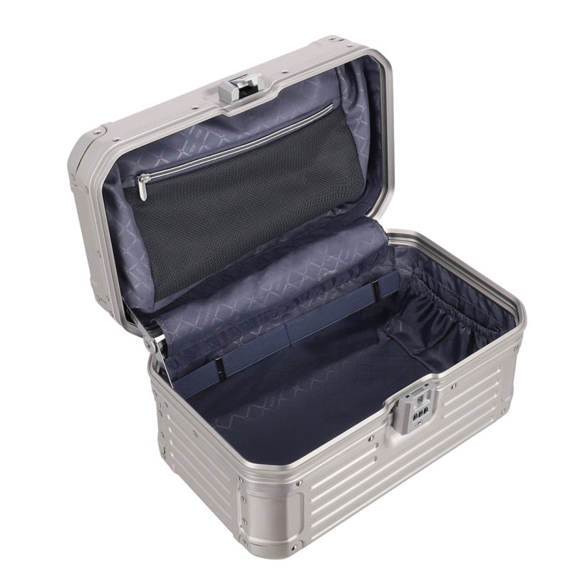 Travelite Beautycase Next Aluminium Silver
