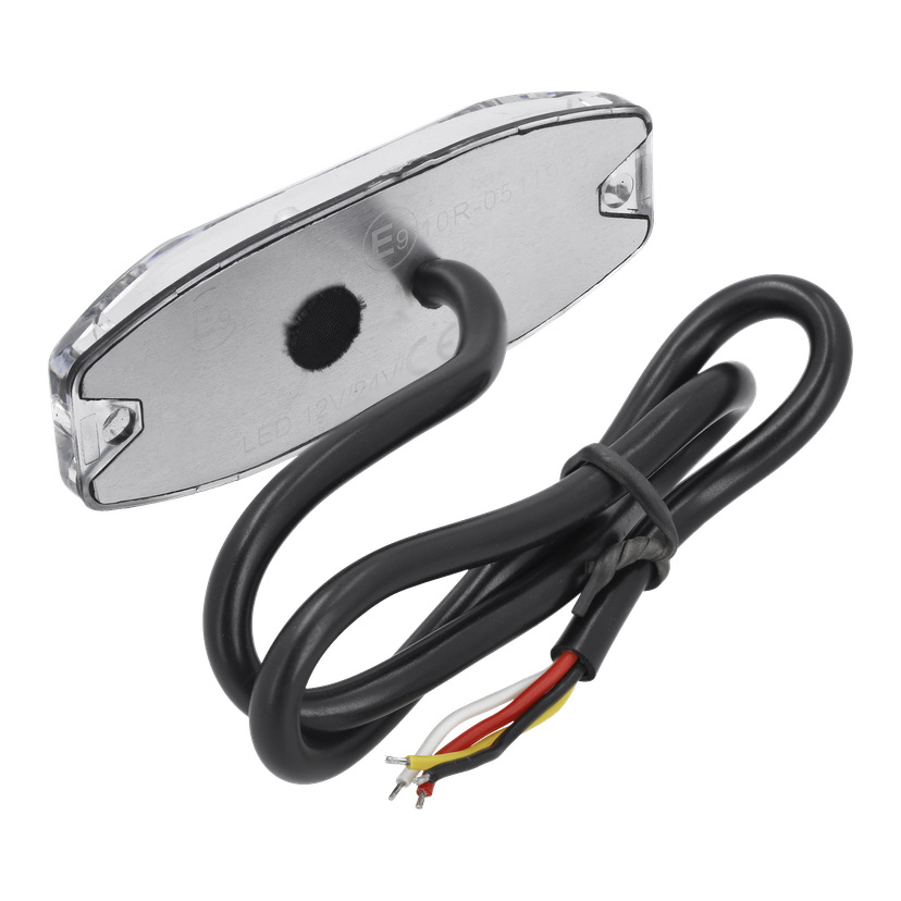 Blinklys LED 12/24 V IP67 82 mm