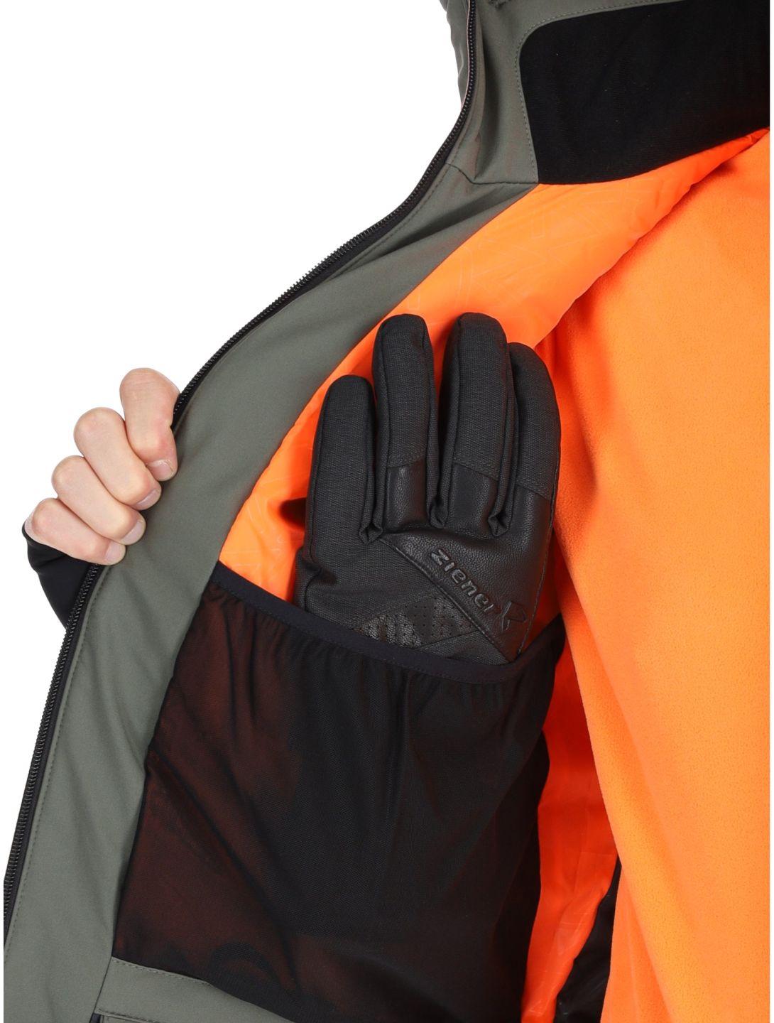 33W0897 softshell ski-jas heren