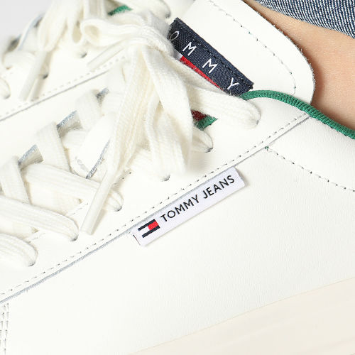 Baskets Femme Cuspole Sneaker Essential 2508 Ivory Cape Green