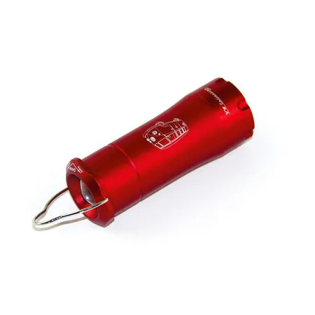 Brisa VW Collection LED Taschenlampe Kunststoff Lampe AAA Camping Licht Rot