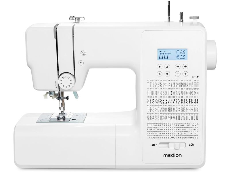 Medion Nähmaschine Life SD36 Weiss Nähmaschine mit einer Motorleistung von 36 Watt