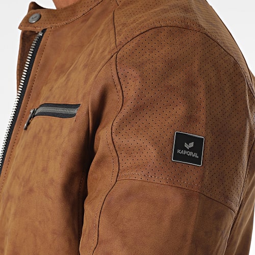 Veste Biker Virak Camel