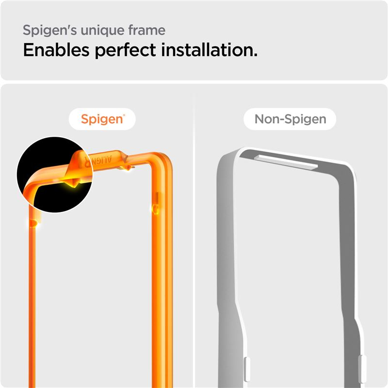 (2er Set) Nothing Phone (2a) AlignMaster Glas Tr Clear Panzer Glas Case Friendly   Montagerahmen (AGL07681)