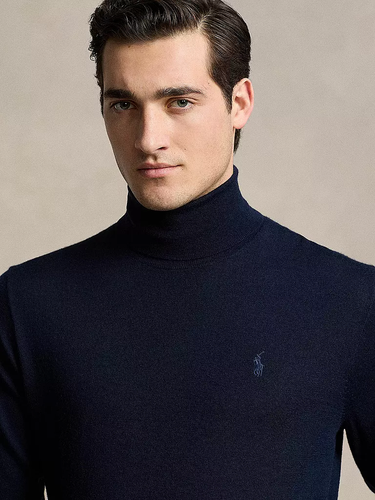 POLO RALPH LAUREN Rollkragenpullover dunkelblau