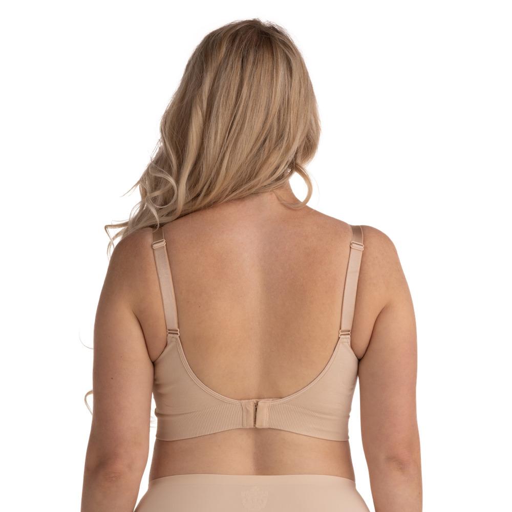 Carriwell sømløs amme BH - beige