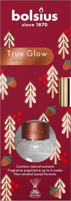 Bolsius geurstokjes True Glow Winter Spices 45 ml