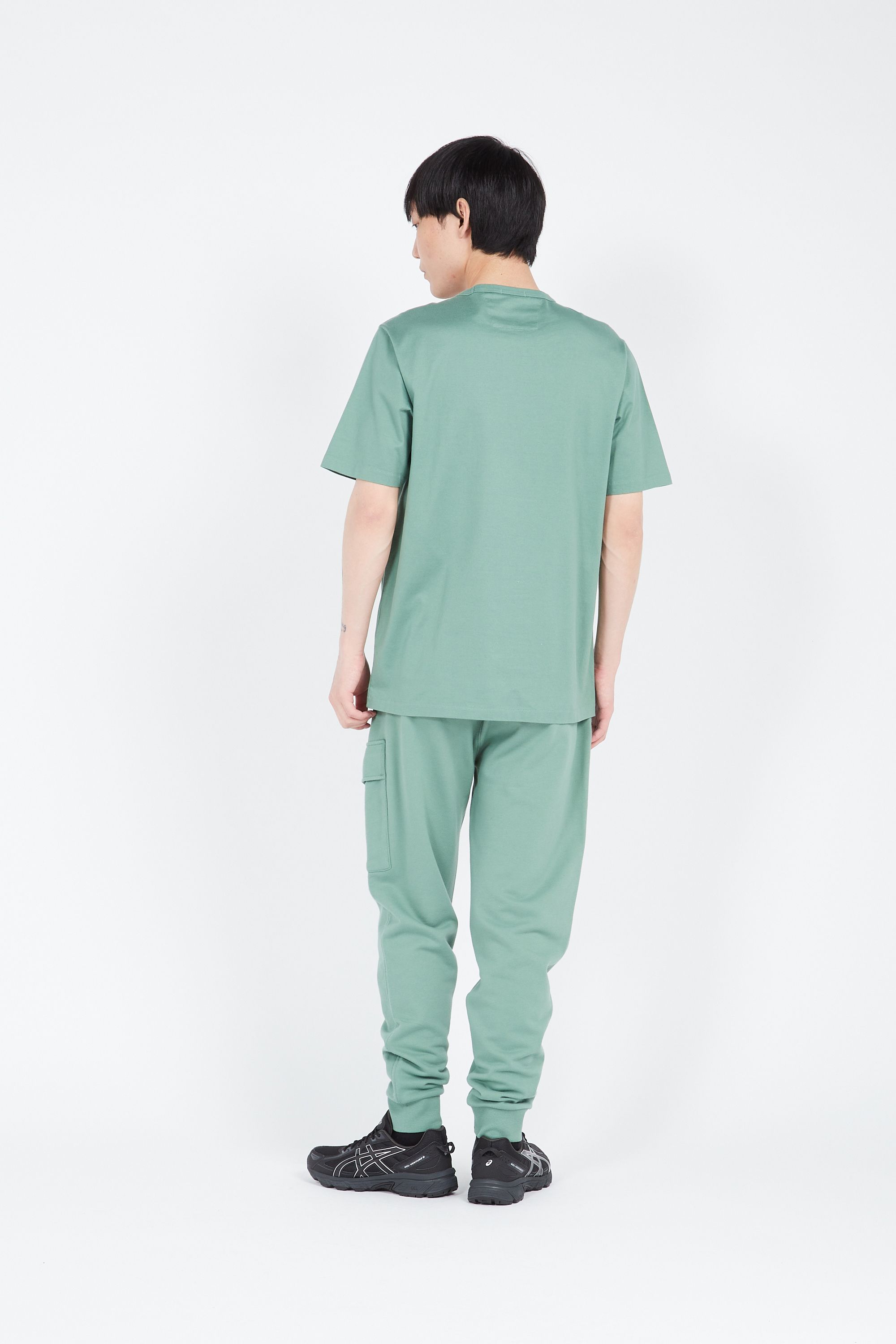 C.P. COMPANY T-shirt  MERCERIZED JERSEY  Vert