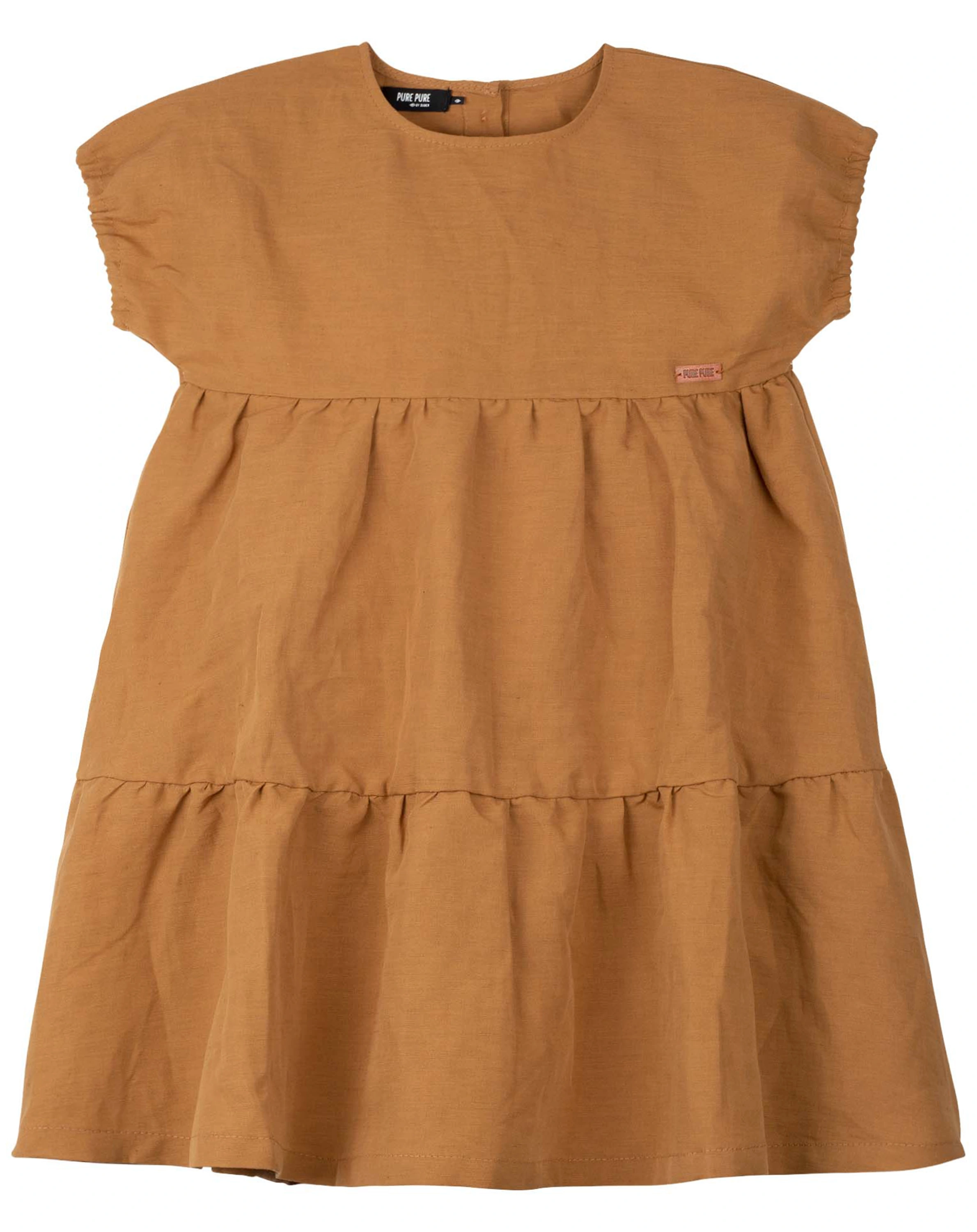 Kurzarm-Kleid JANNE in sahara
