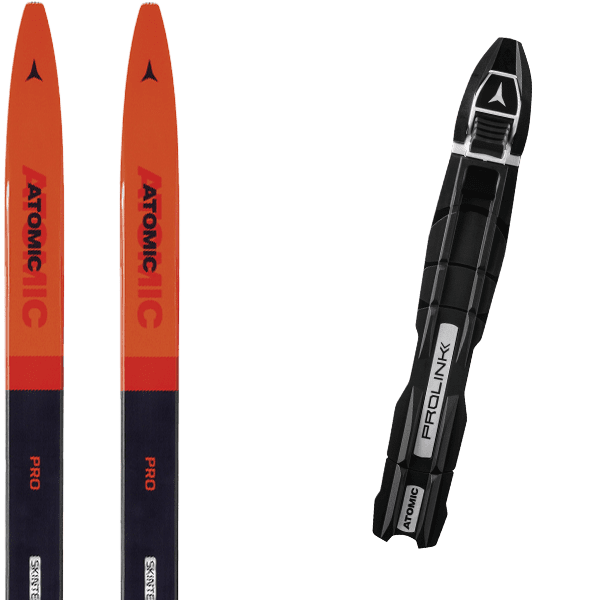 Pack ski de fond ATOMIC PRO C1 SKINTEC JR + Fix