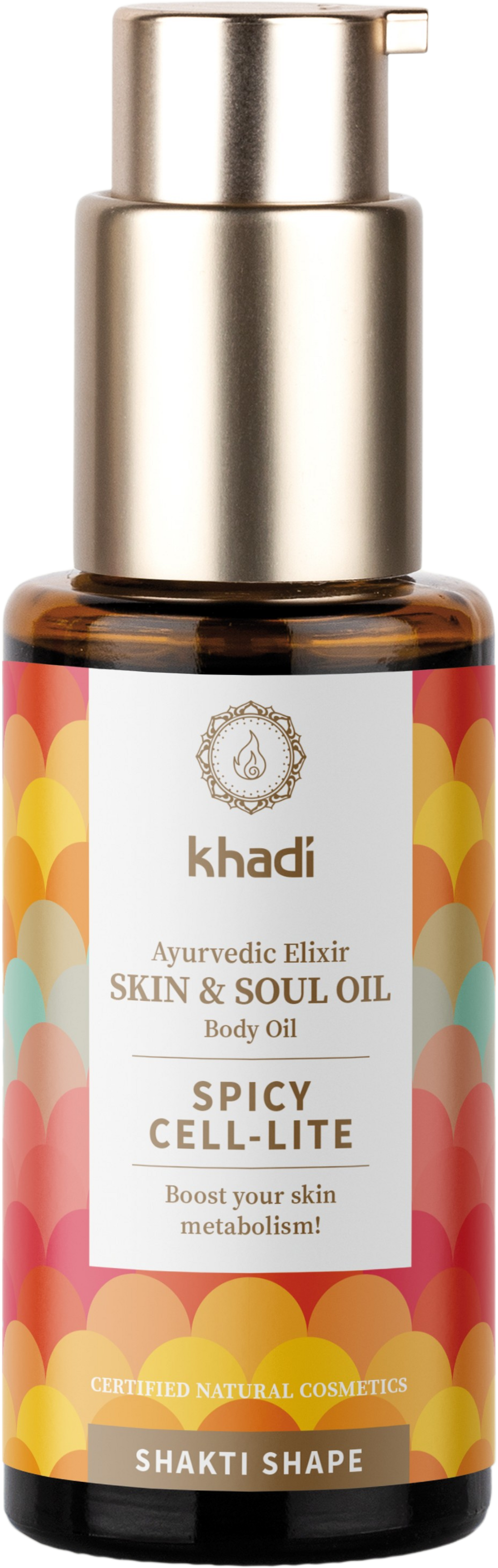Khadi®  Shakti Shape Körperöl Spicy Cell-Lite, 50 ml