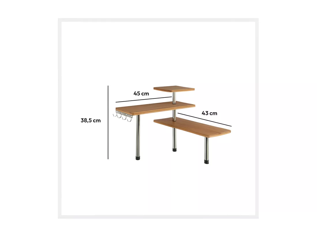Etagère d'Angle Cuisine 