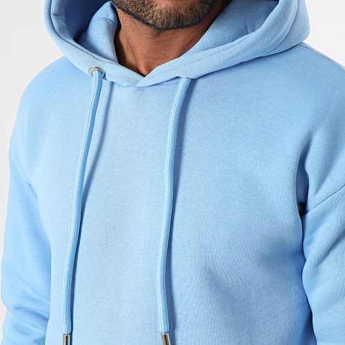 Sweat Capuche Bleu Clair