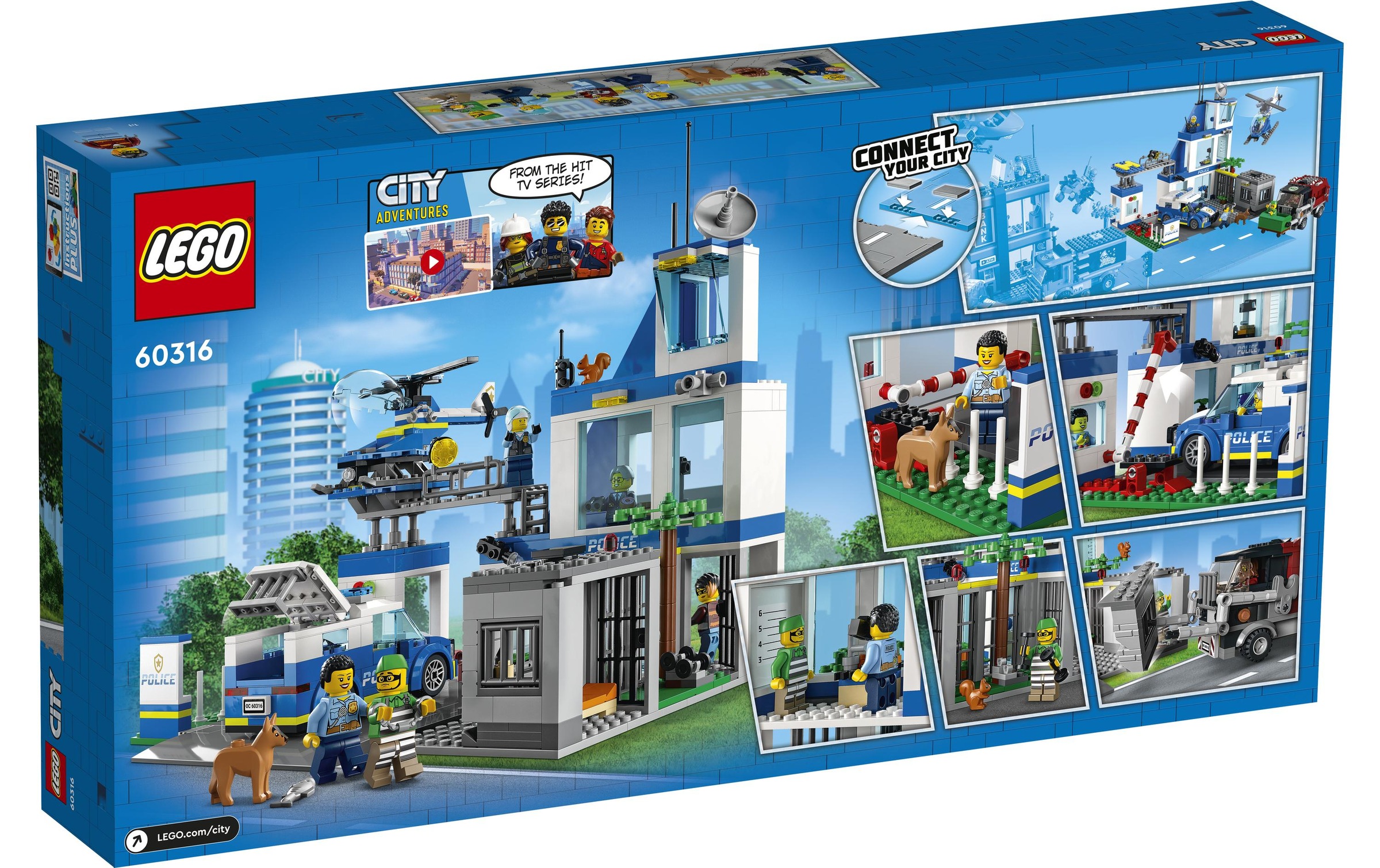 LEGO® Spielbausteine »Polizeistation 60316«