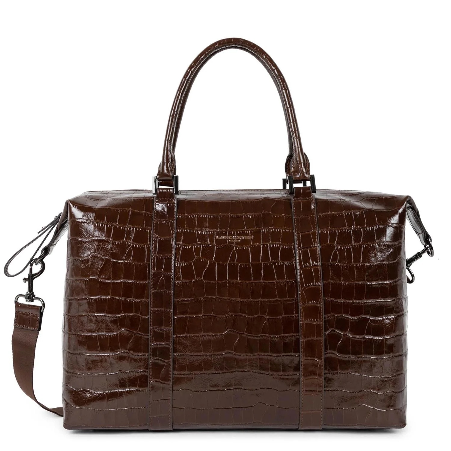 Croco Homme-Sac cabas main