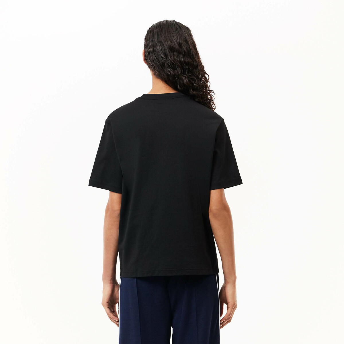 LACOSTE<br>Camiseta de gola redonda