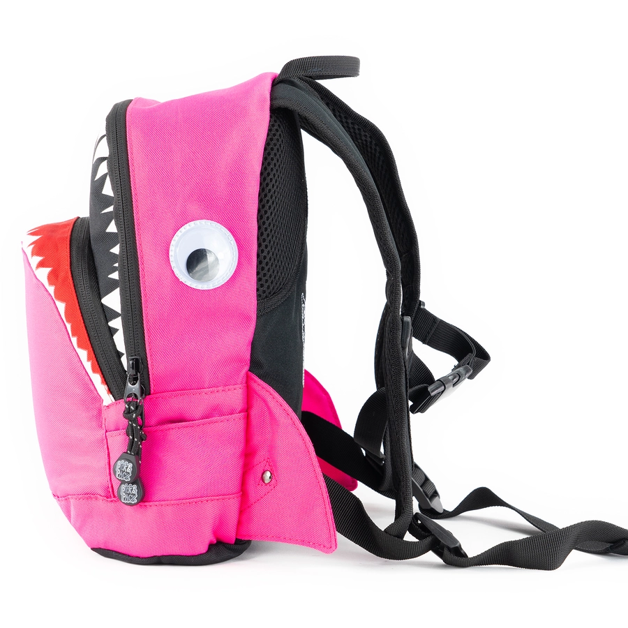 Pick & Pack Rucksack Shark Shape S Fuchsia