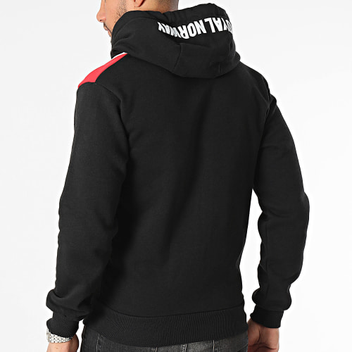Sweat Zippé Capuche Noir