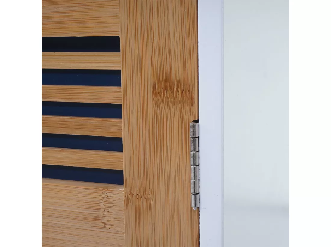 Meuble sous-lavabo MCW-A85, bambou