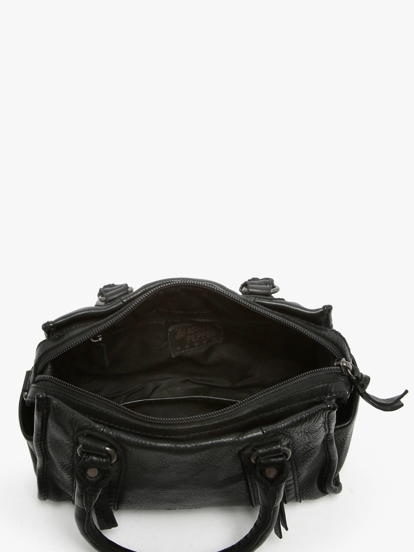 Sac bandoulire Barcelone cuir BASILIC PEPPER