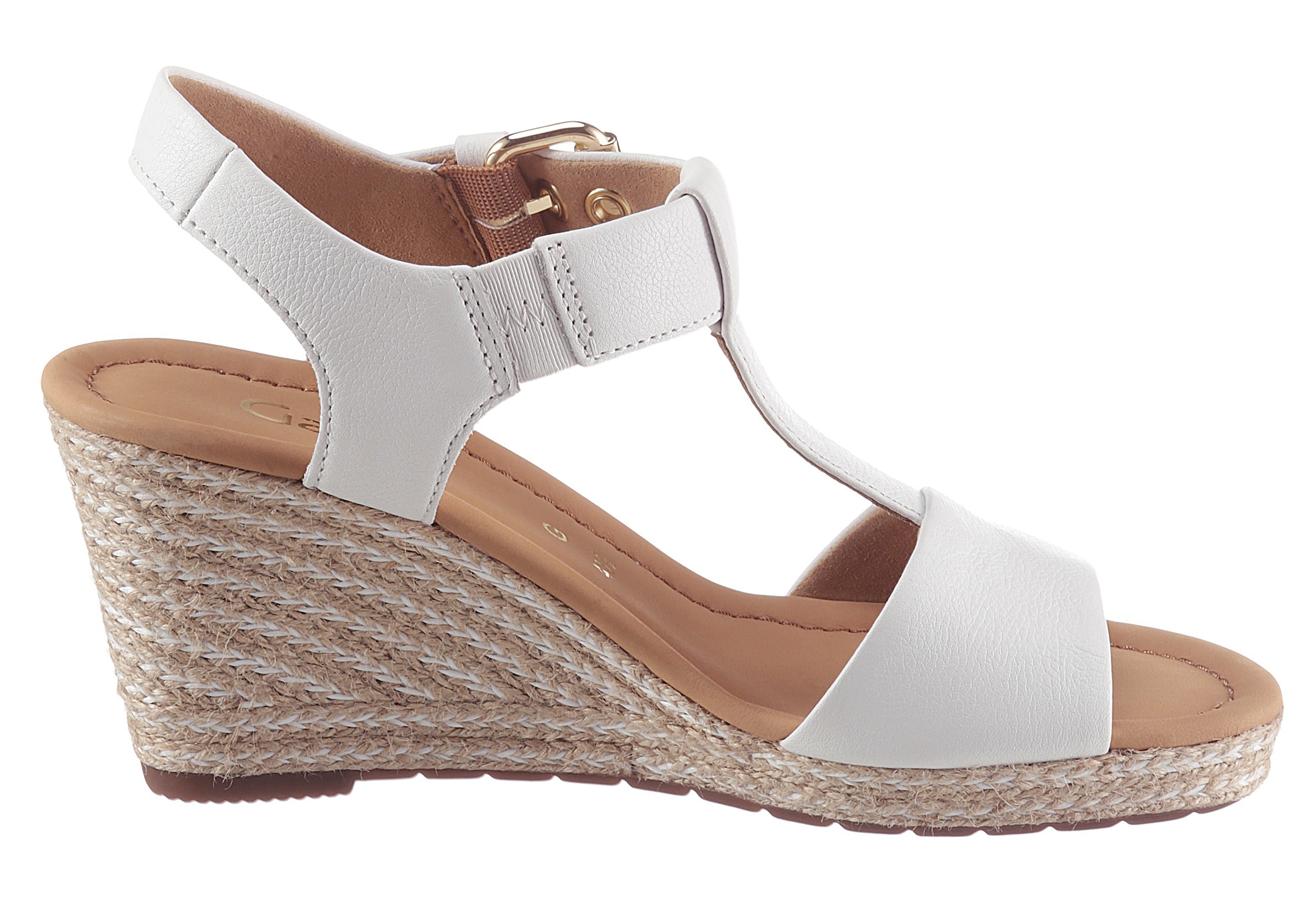 Gabor Sandalette »MILANO«  , Blockabsatz, Sommerschuh, Sandale mit Absatz in Korkoptik