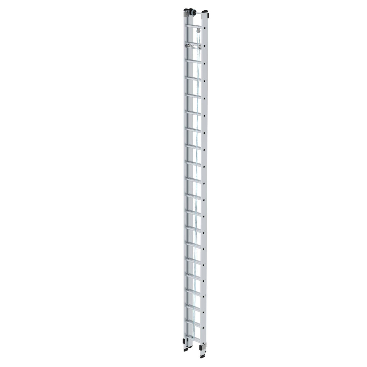 PROREGAL 2-delige touwladder zonder dwarsbalk 2 x 20 sporten