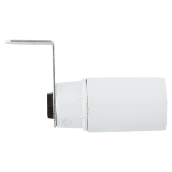 Handson lampfitting E14 haakse beugel wit