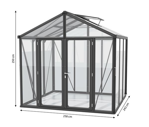 Vitavia Gewächshaus Poseidon 6200 ESG/HKP,