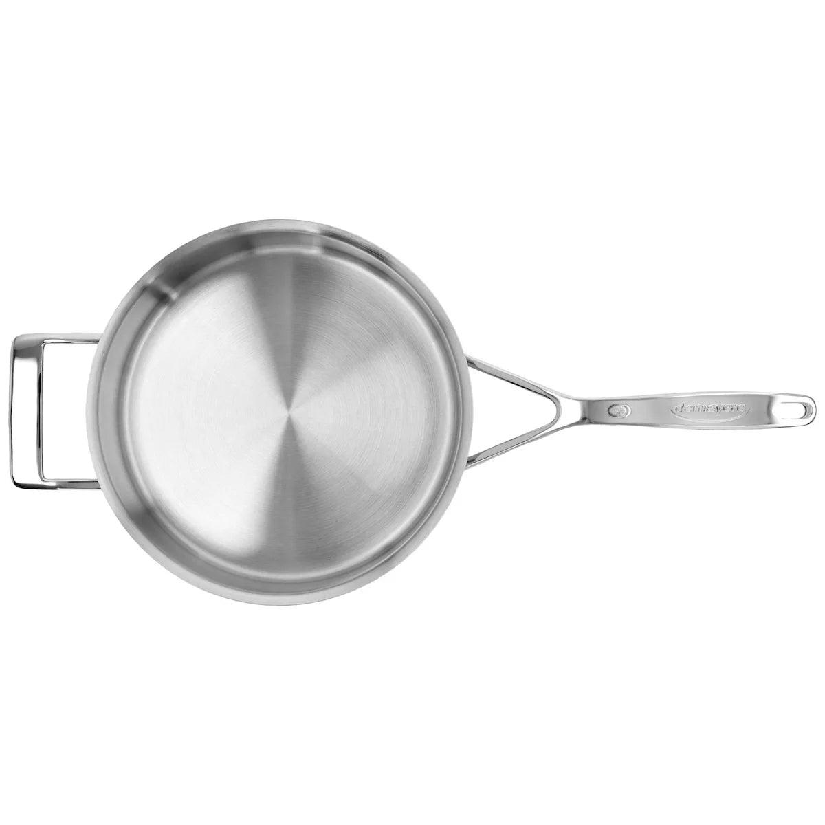 Demeyere Silver 7 Hapjespan / Sauteerpan dubbelwandig deksel