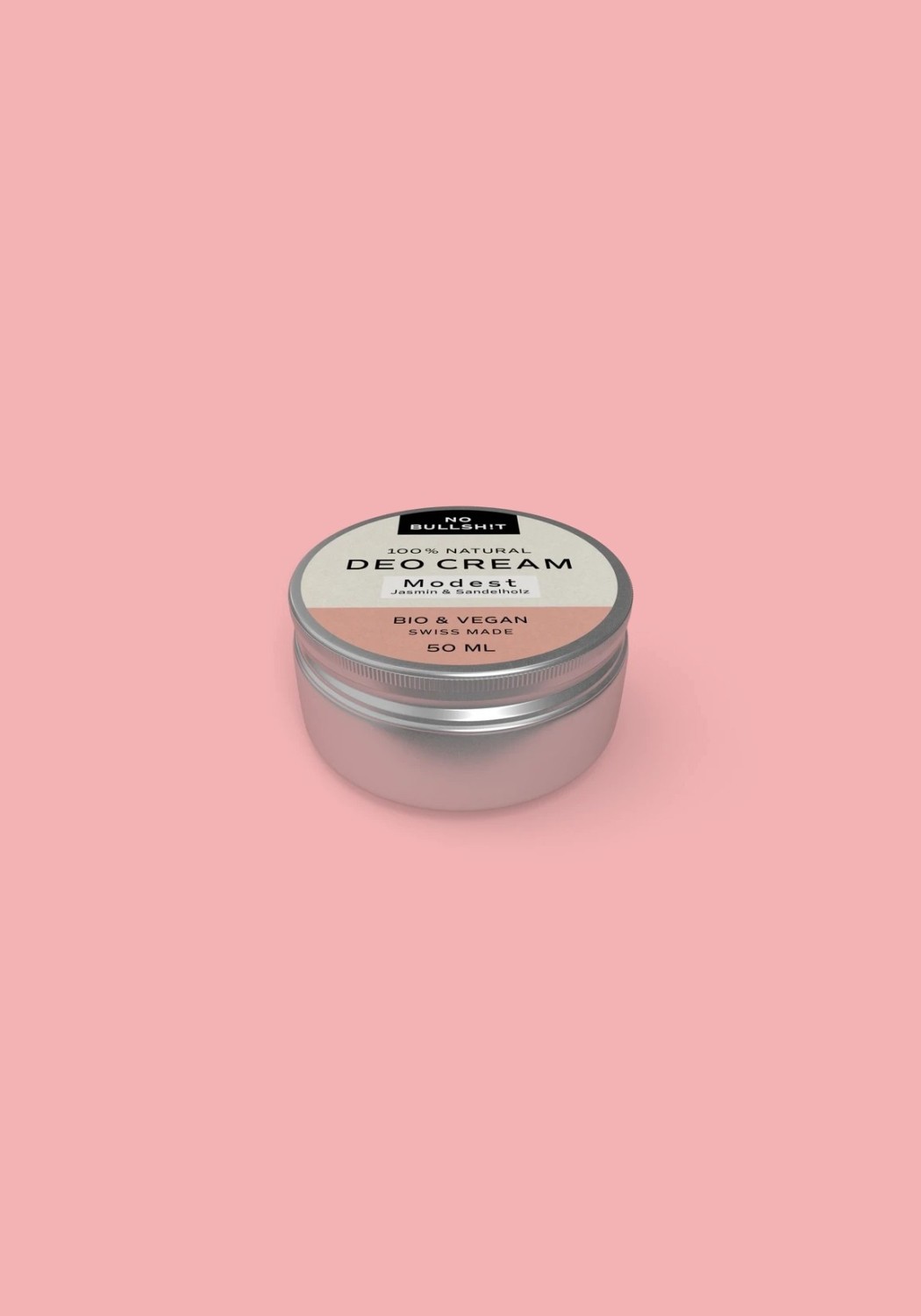 No Bullsh!t Deo Creme Modest Jasmin & Sandelholz