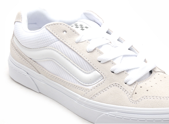 Vans basses femme caldrone mn suede m blanc