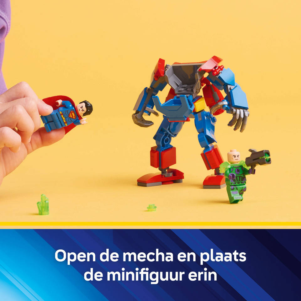 LEGO DC Superman mecha vs. Lex Luthor 76302
