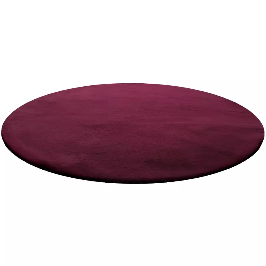 Homie Living Hochflorteppich Vita violett