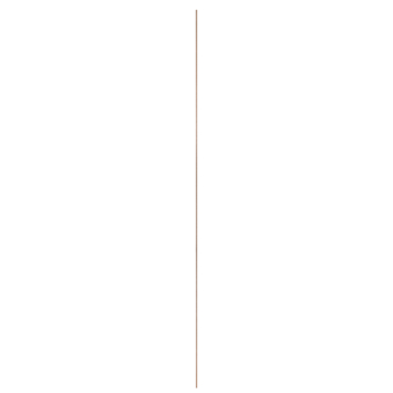 Glaslat hardhout 19x16 mm lengte 270 cm