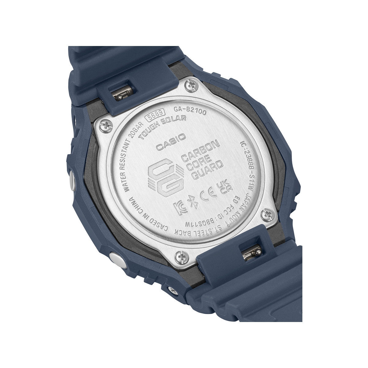 Montre G-SHOCK homme bracelet résine bleue