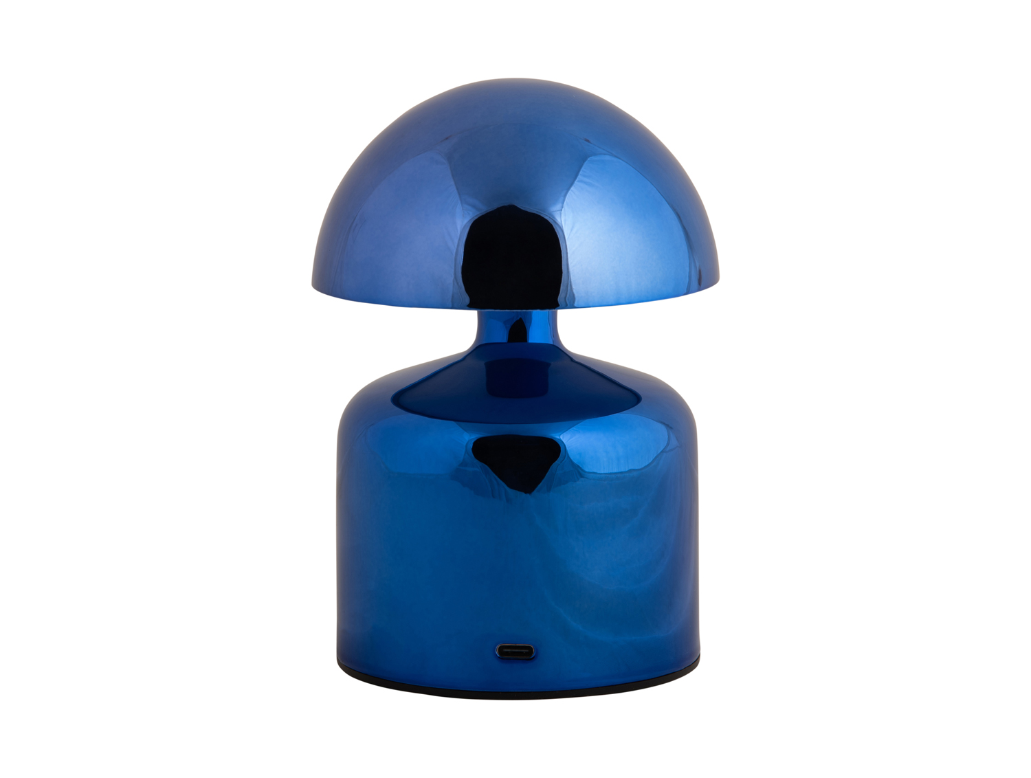 Table lamp Impetu LED dark blue plated
