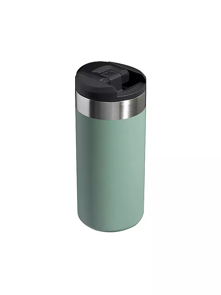 STANLEY Isolierflasche - Thermosflasche AEROLIGHT Mug 0,35l Cream Shale Metallic grün