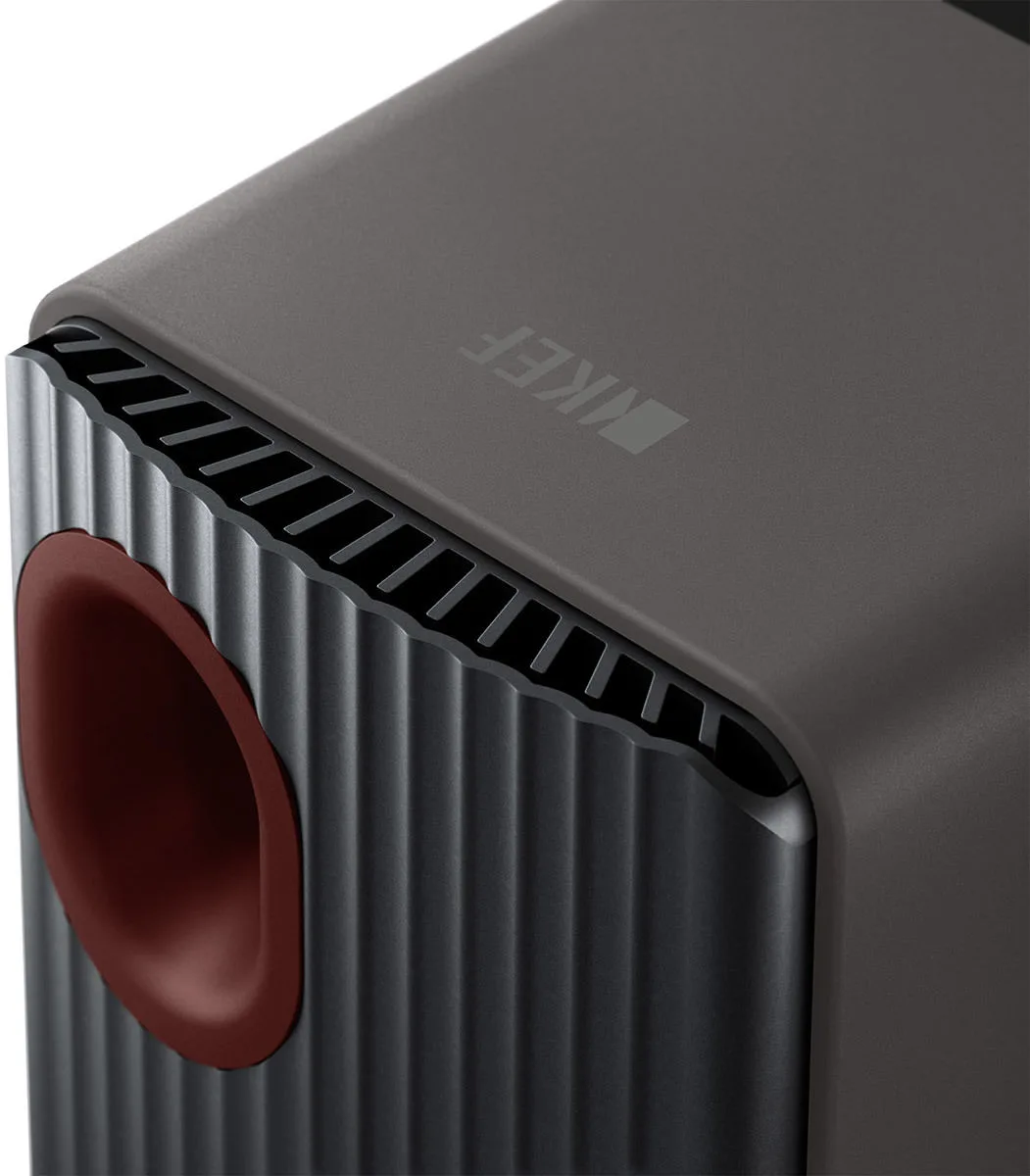 KEF LS50 Wireless 2 Titane Enceintes sans fil hi-fi